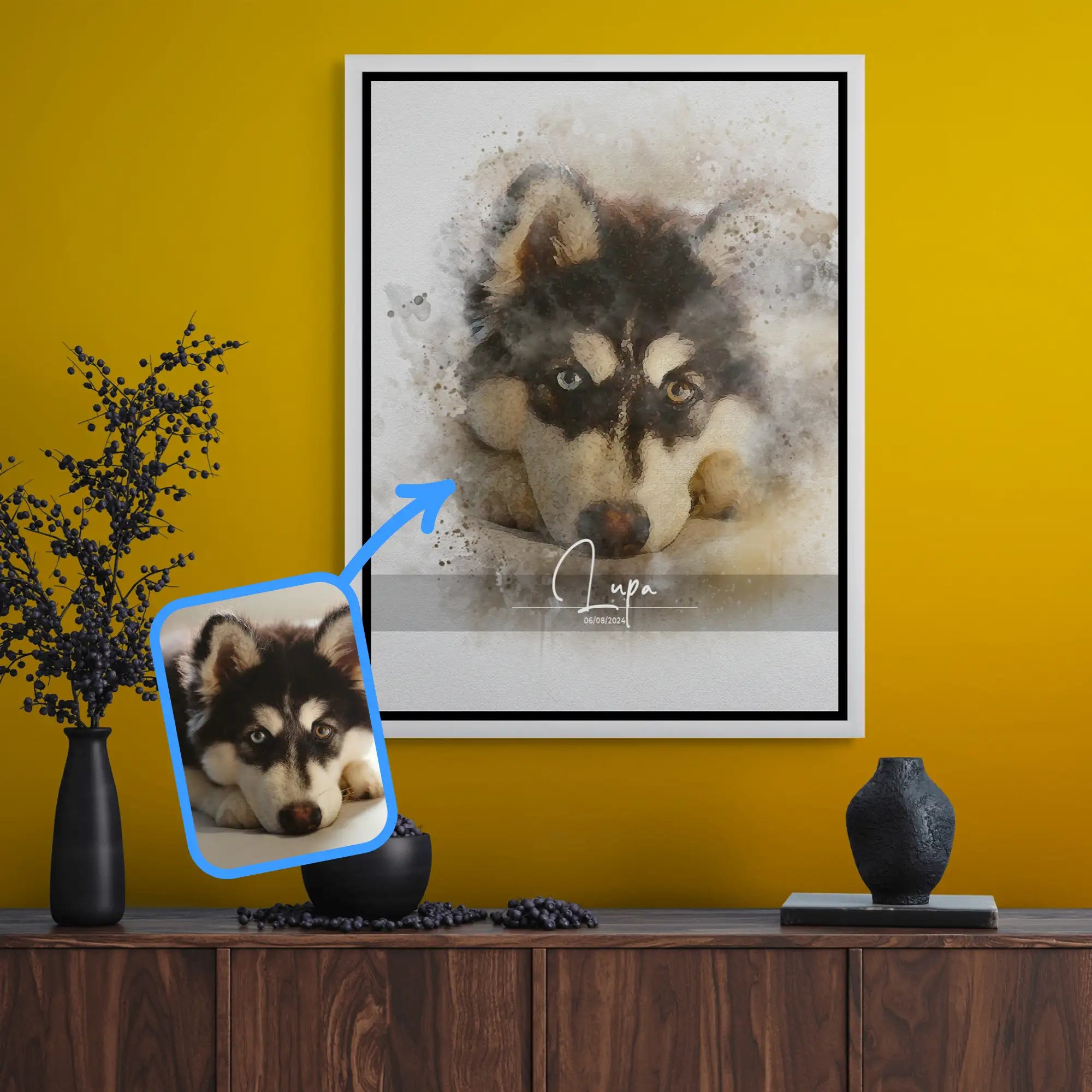 Watercolor Whisper Canvas