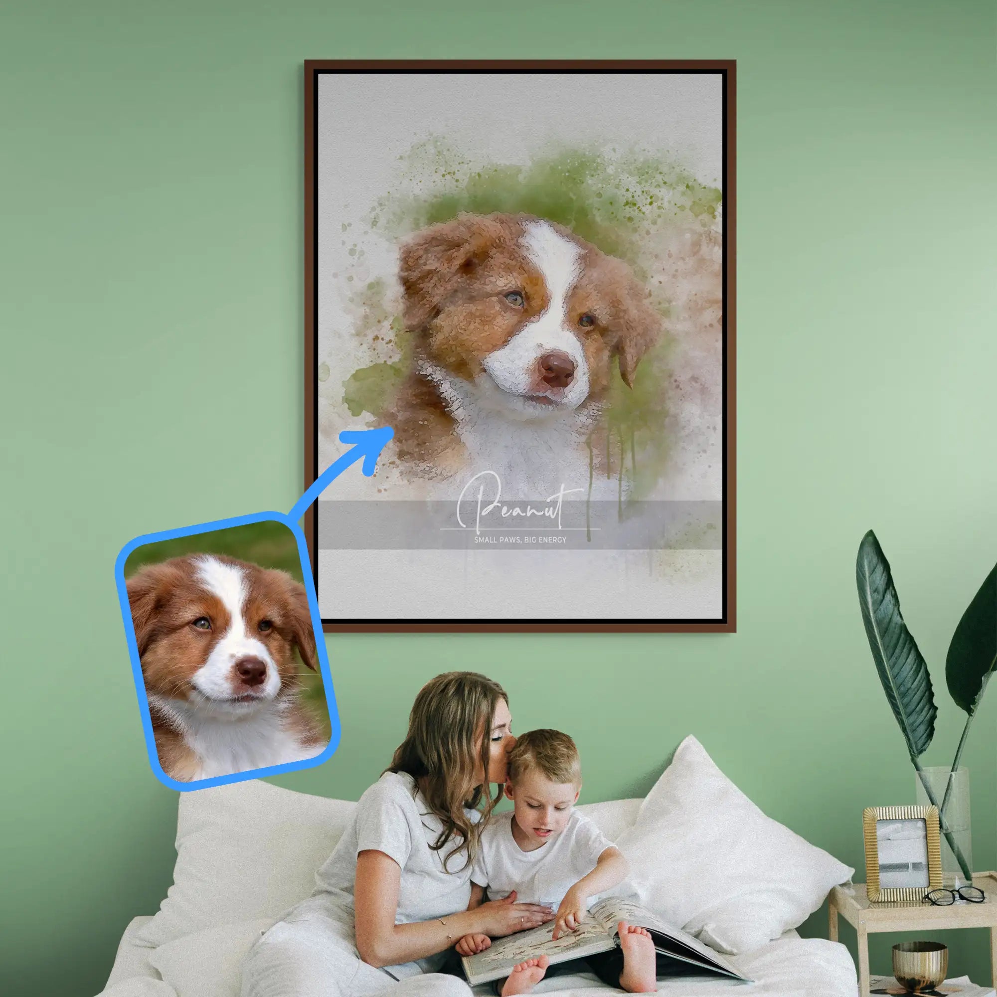 Watercolor Whisper Canvas