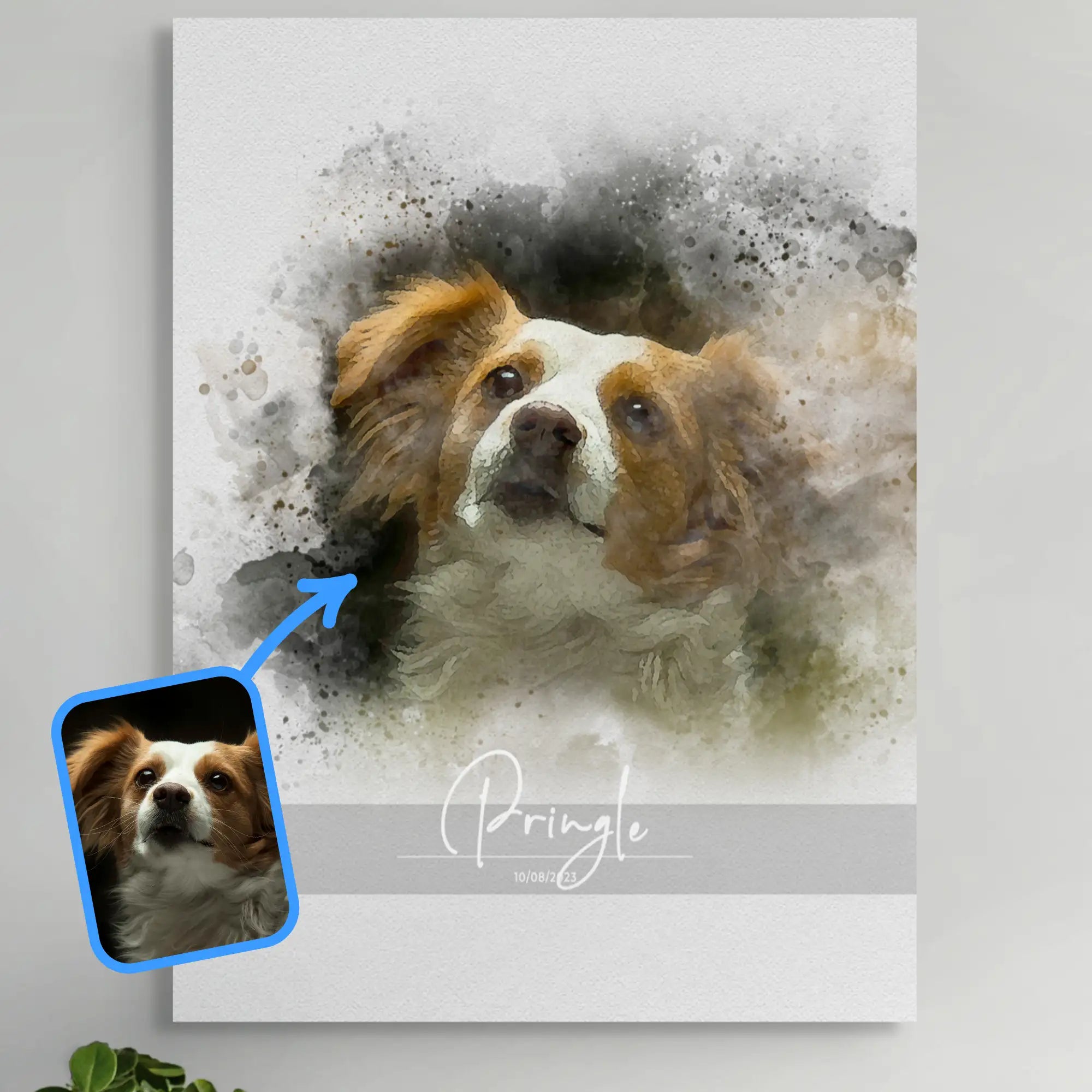 Watercolor Whisper Canvas
