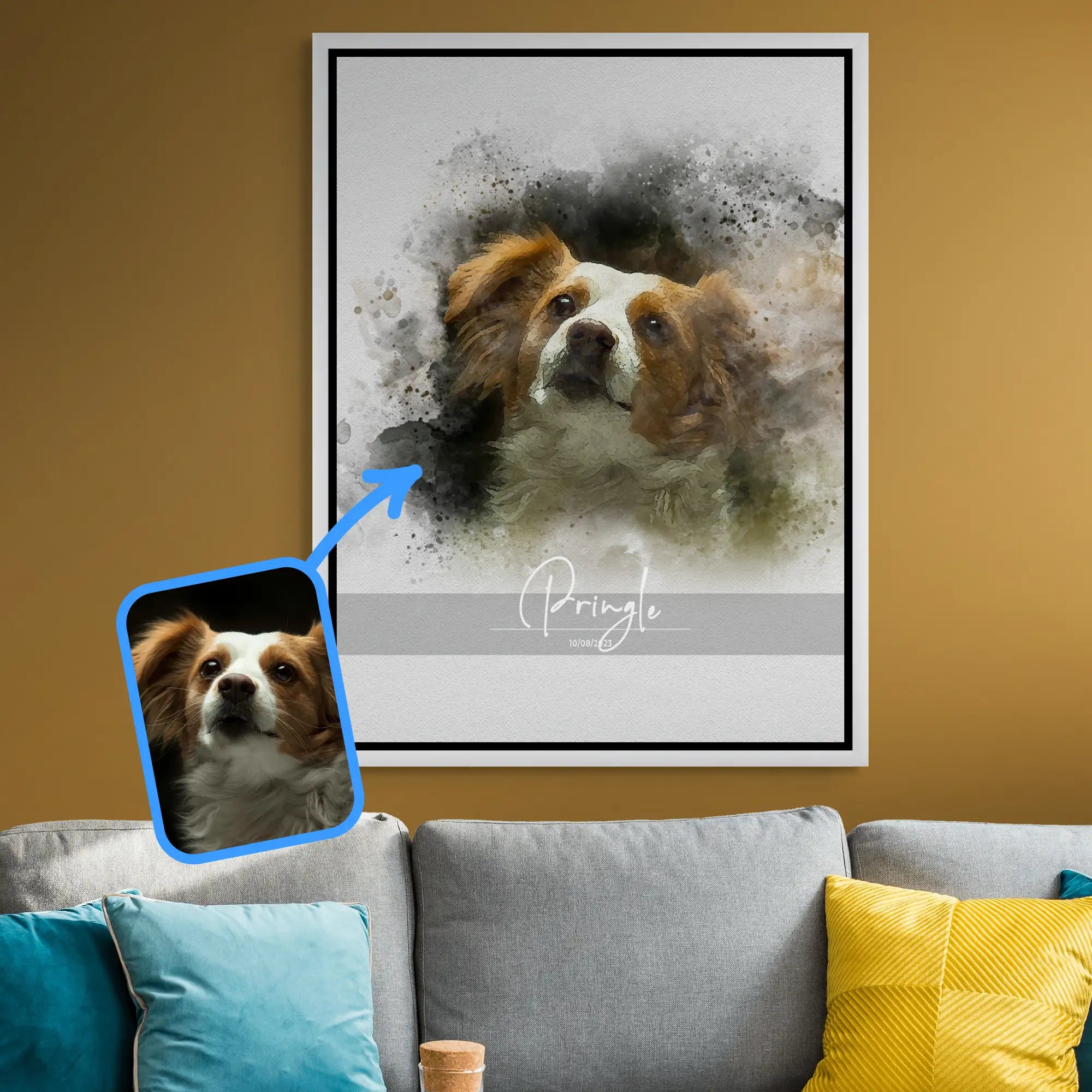 Watercolor Whisper Canvas