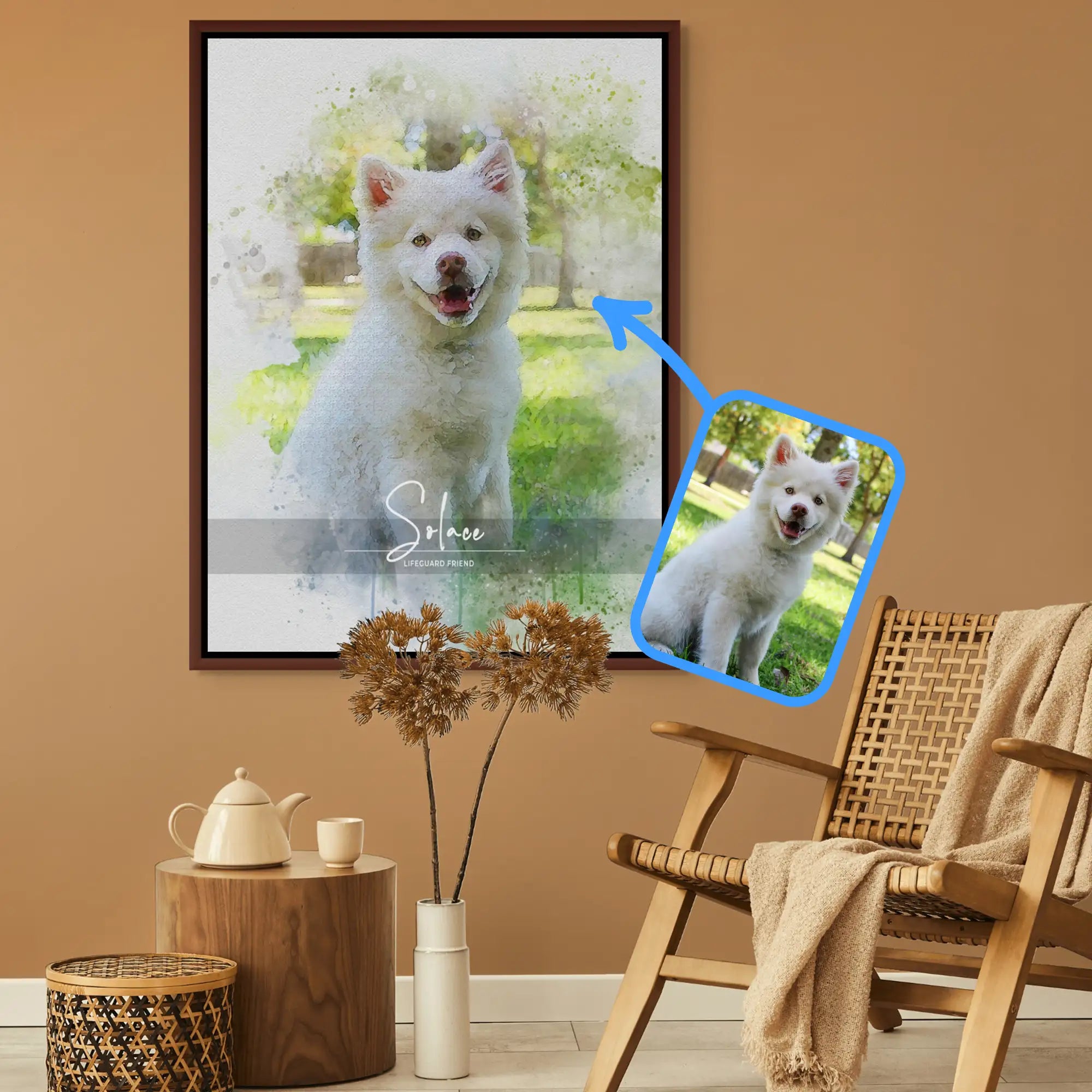 Watercolor Whisper Canvas