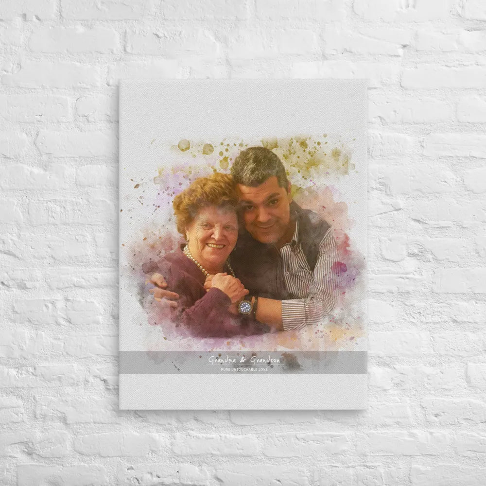 Watercolor Whisper Canvas
