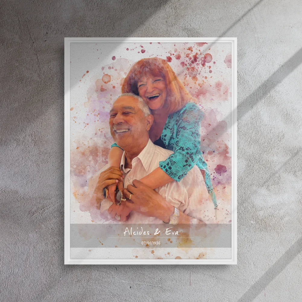 Watercolor Whisper Canvas