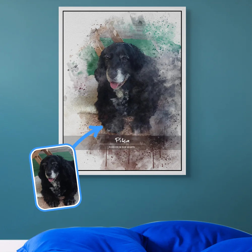 Watercolor Whisper Canvas