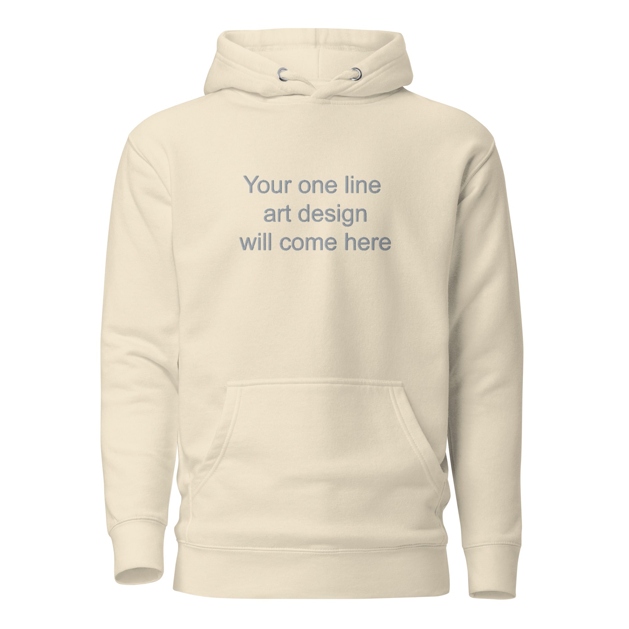 Custom One-Line Art Hoodie