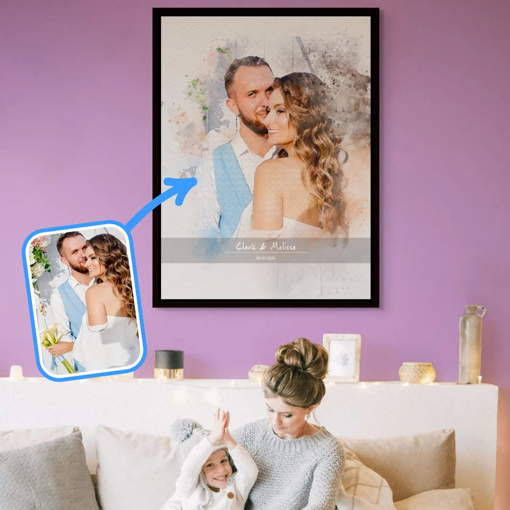Watercolor Whisper Canvas