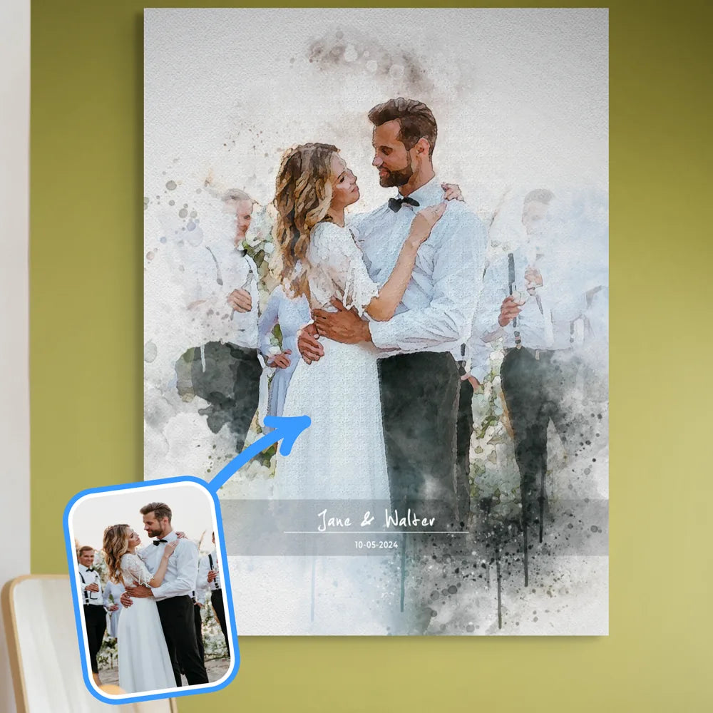 Watercolor Whisper Canvas